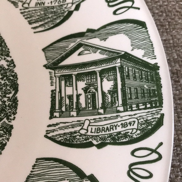 Vintage 1979 Kettlesprings Kilns Weston, MA Heritage Plate - Picture 4 of 12